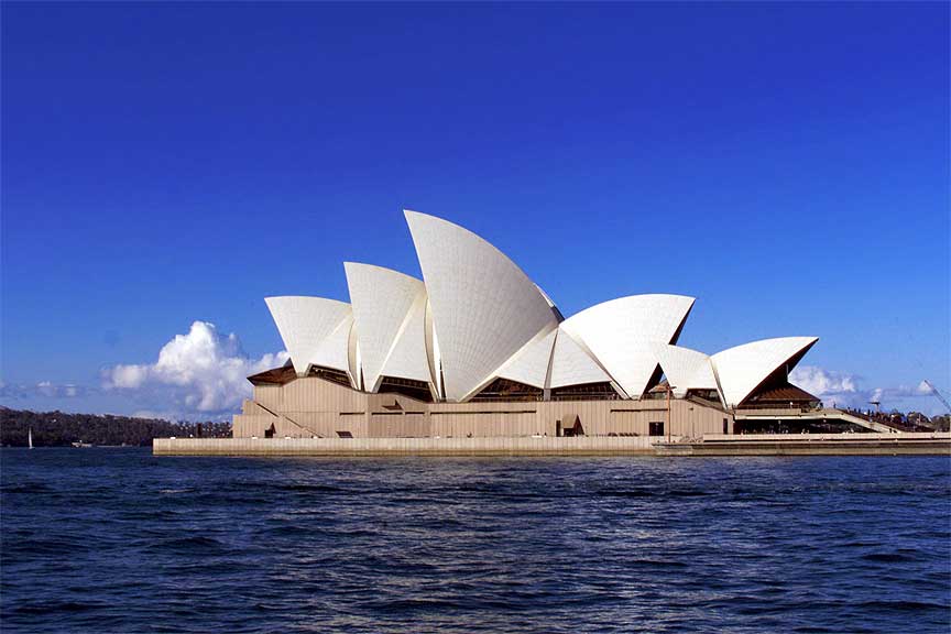 sydney opera house concert hall exterior