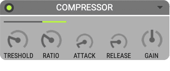 Speakerphone 3 feature Compressor